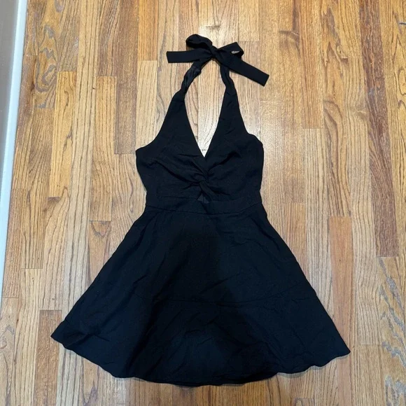 blue dress for baby girl Altar'd State Black Polyester Knit Beaded L S Dress  Clotheshorse  Consignment Boutique
